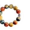925 Silver High Quality Natural Color Tiger'S Eye Stone Bracelet Bracelet