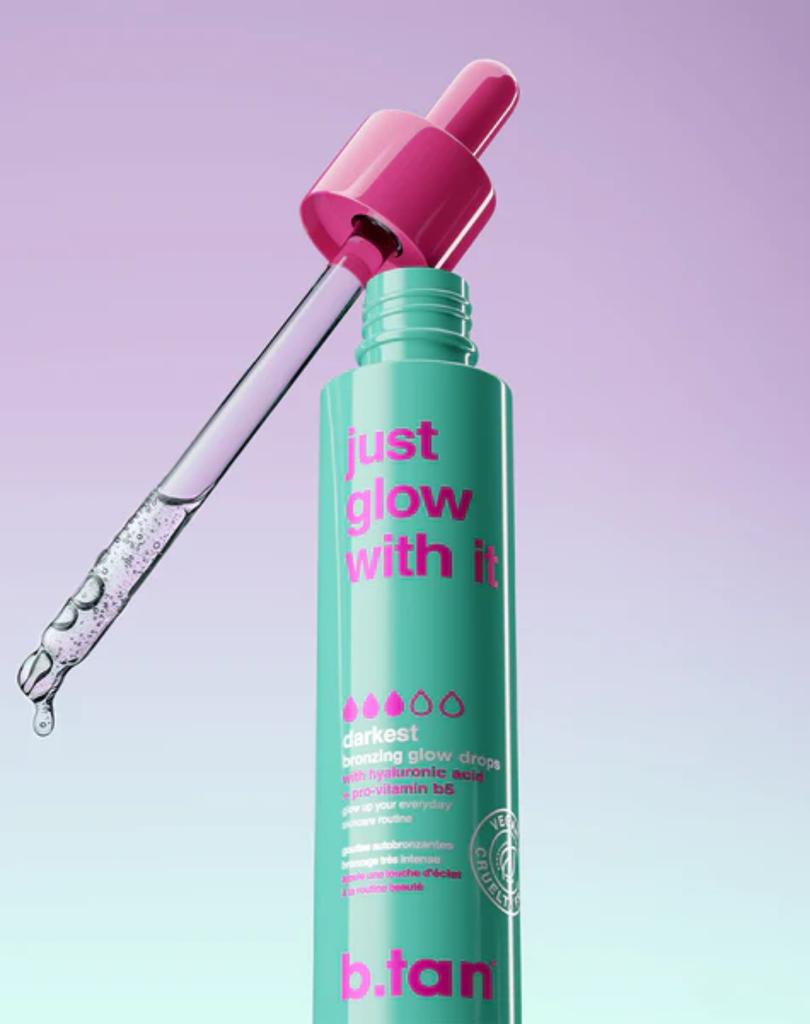 B.Tan Just Glow With It Krople Samoopalające 40Ml