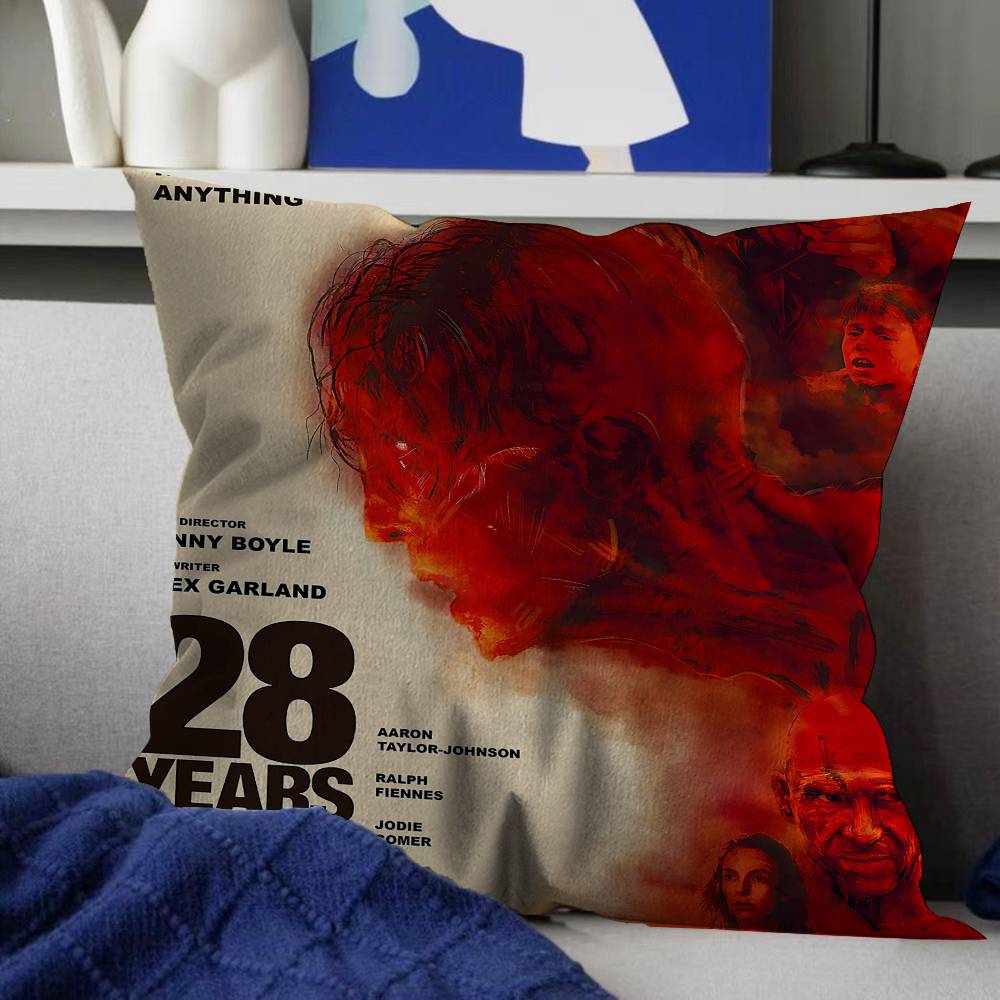 Movie Trror 28 DDays LLater 4545cm Cushion Cover Pillow Cover Decor Pillowcase Home Pillowcase For Couch Pillow
