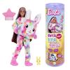 Barbie Милый Кигуруми Барби Счастливый Кролик Кукла Барби, Кукла для переодевания/Кукла для дома, Возраст 3+, Розовый, HRK38