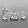Capella Buddhist Altar Set, 3-Piece Set, 2.5-inch Clear Crystal, Modern Buddhist Altar Accessories, Incense Burner, Flower Vase, Candle Holder