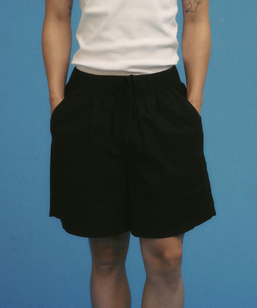 Мужские шорты Billalei Daily Easy Cotton - Черный