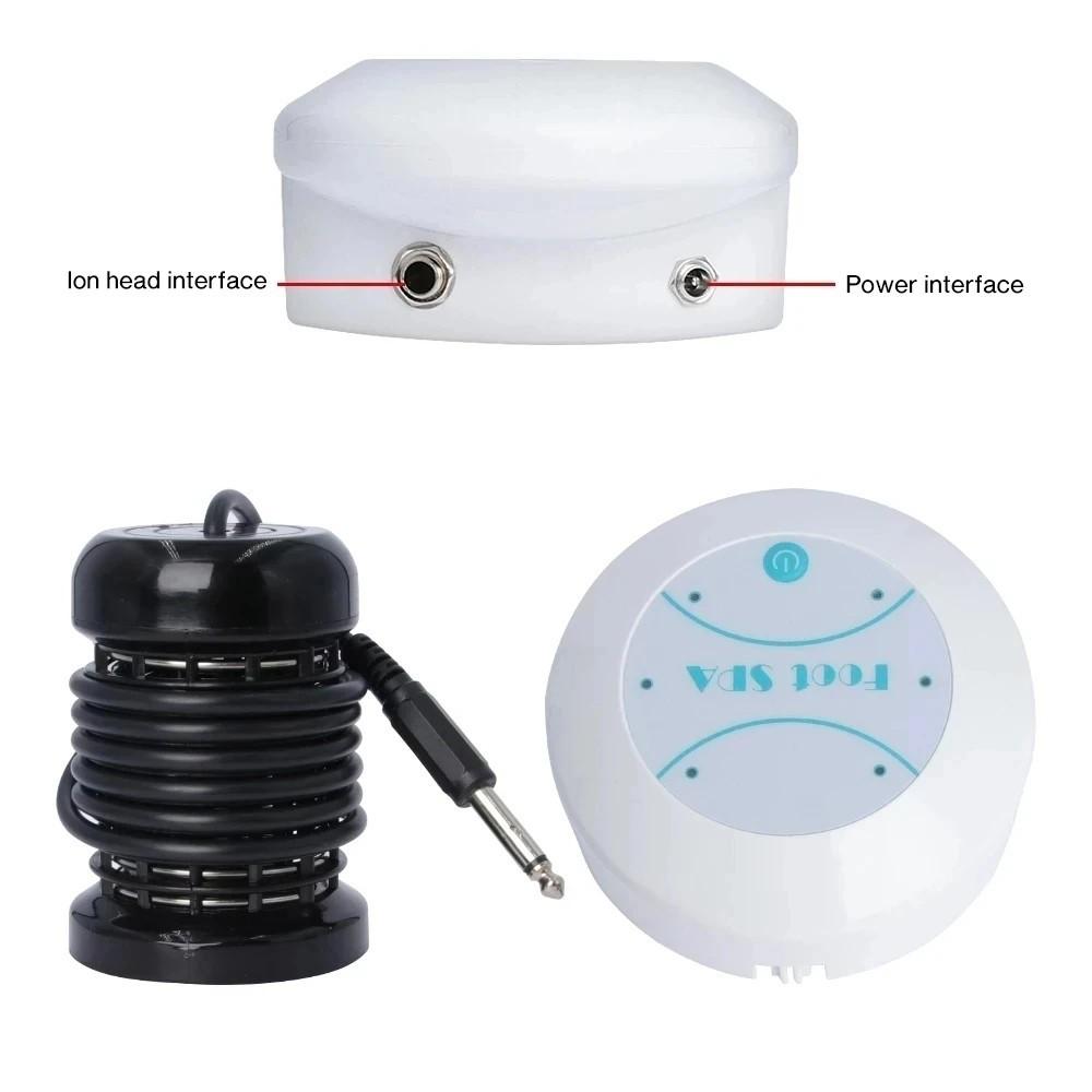 Детокс Ионная Ванночка для Ног Массажная Машина для Ног Ионная Детоксикация Снимает Усталость Отрицательный Водород Машина для Ванночки для Ног