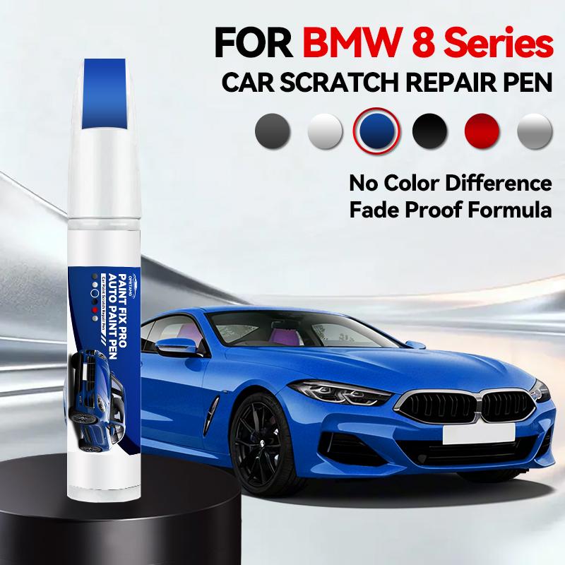 For 1960-2025 8 Series BMW F23 F24 F44 G42 xDrive Paint Repair Brush Touch Up Scratch Remover DIY Auto Accessories Black White