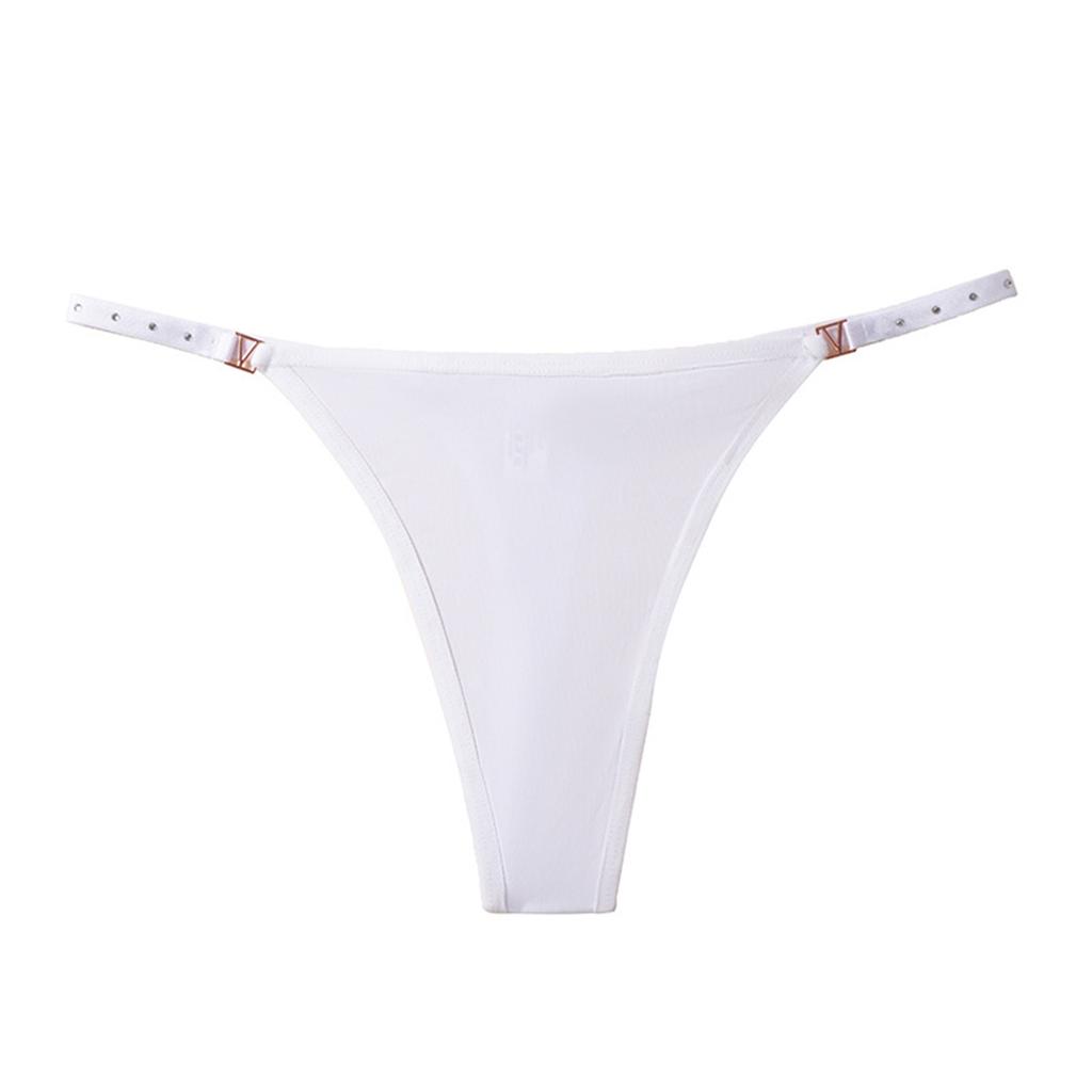 Ladies' Breathable Thin Strap Thong Underwear