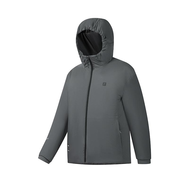 Fila Фитнес Простой Спортивный Тренировочный Повседневный Удобный С капюшоном Теплый Свободный Длинный рукав Хлопковая куртка Мужские куртки A11M611904F-DY