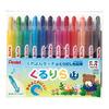 Цветные карандаши Pentel Kururira 12 цветов 10 штук GTW-12