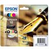 EPSON Multipack T1626 — перьевая ручка — черная, голубая, пурпурная, желтая (C13T16264012)