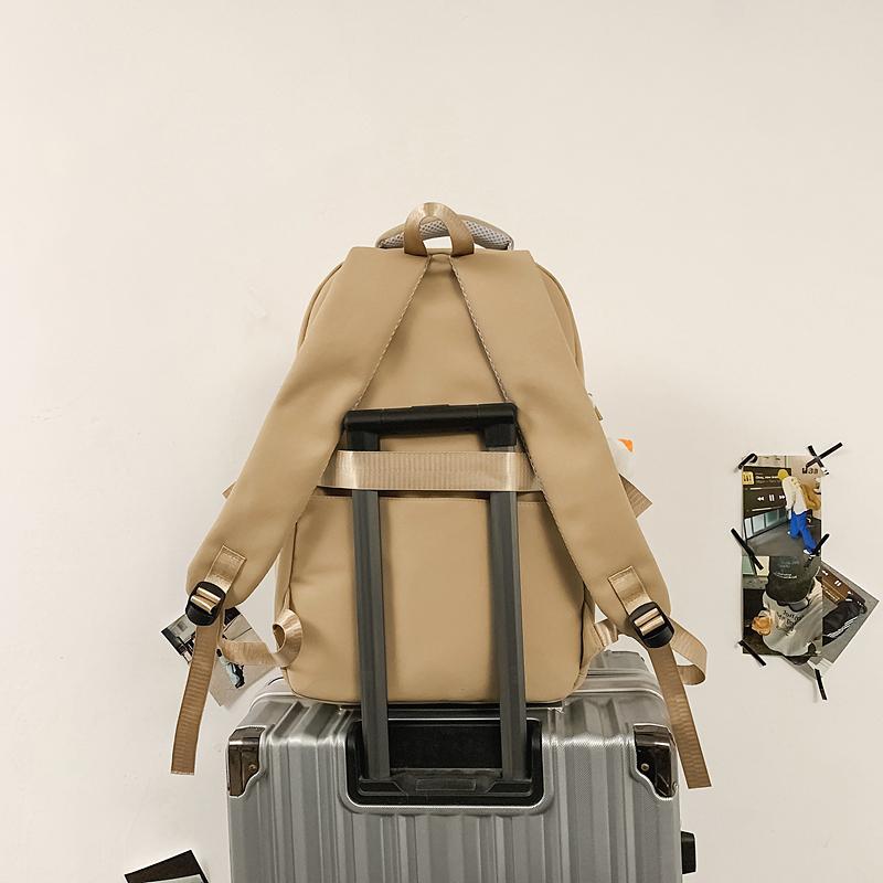 Женский рюкзак большой емкости для мальчиков и девочек, контрастный по цвету рюкзак для школьников