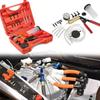 Portable Aluminum Manual Vacuum Pressure Pump Brake Fluid Drain Kit Vacuum Pistol Pump Tester Kit