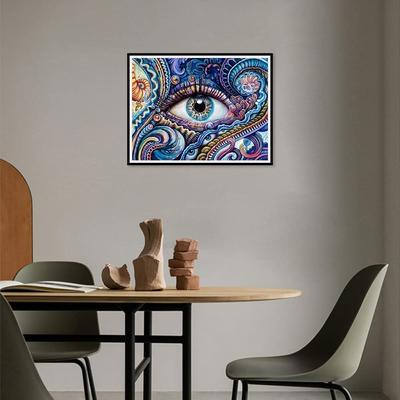 5D Diy Алмазная картина «Сглаз», набор для вышивки крестом, полная Алмазная вышивка, мозаика, художественная картина, декор из страз, подарок