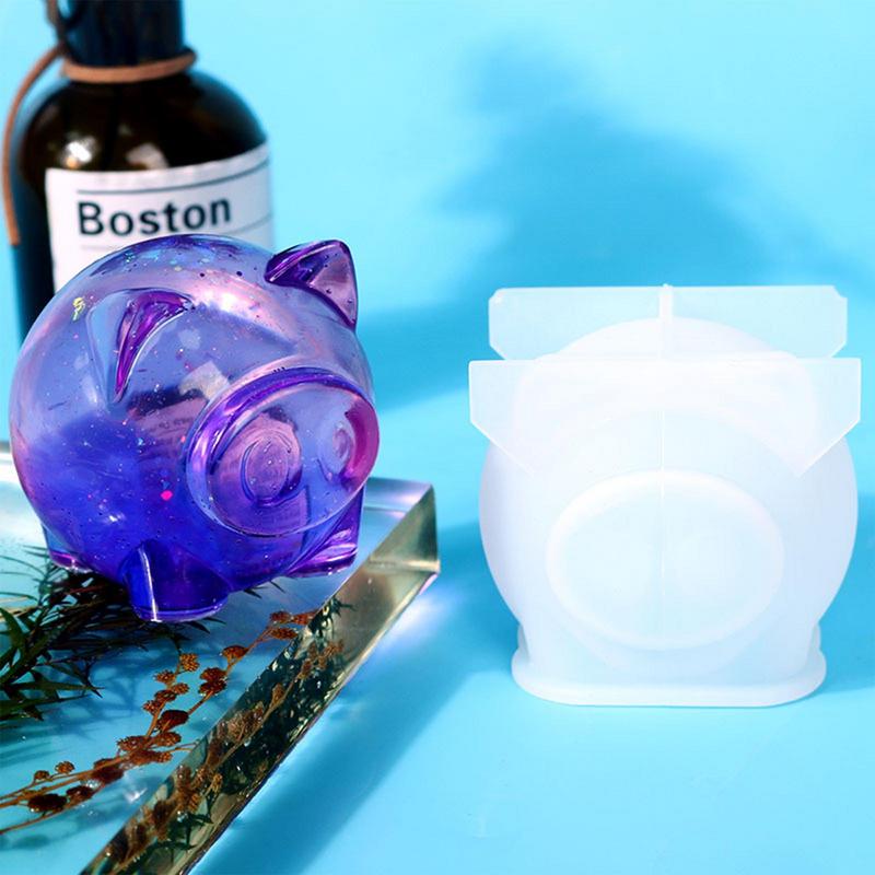 Силиконовая форма для свечей - 3D-копилка для изготовления пищевого мыла своими руками для украшения торта