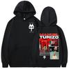 Рэпер Мануэль Турисо 201 Тур 2025 Графические Худи Мужские Женские Одежда Мода Худи Свитшот Повседневный Ретро Оверсайз Пуловеры