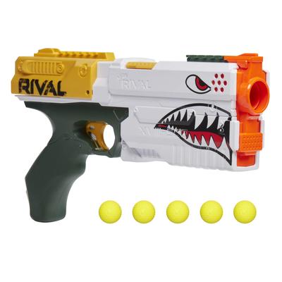 NERF Rival Kronos Breach 5 Nerf Rival Пружинный 90FPS Белый цвет Подходит для возраста XVIII-500 Бластер, Заряженный, Патроны, Действие, Скорость, Дизайн, 14+