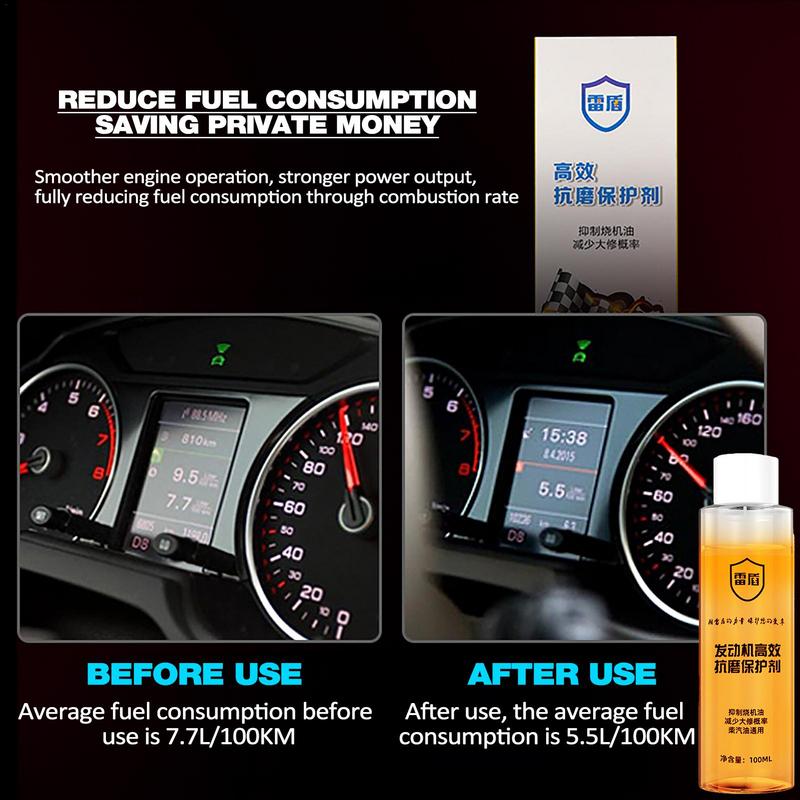 Масло для защиты двигателя автомобиля 3,3 унции, присадка для ремонта двигателя, масло для восстановления двигателя, присадка для мойки автомобиля для цилиндров