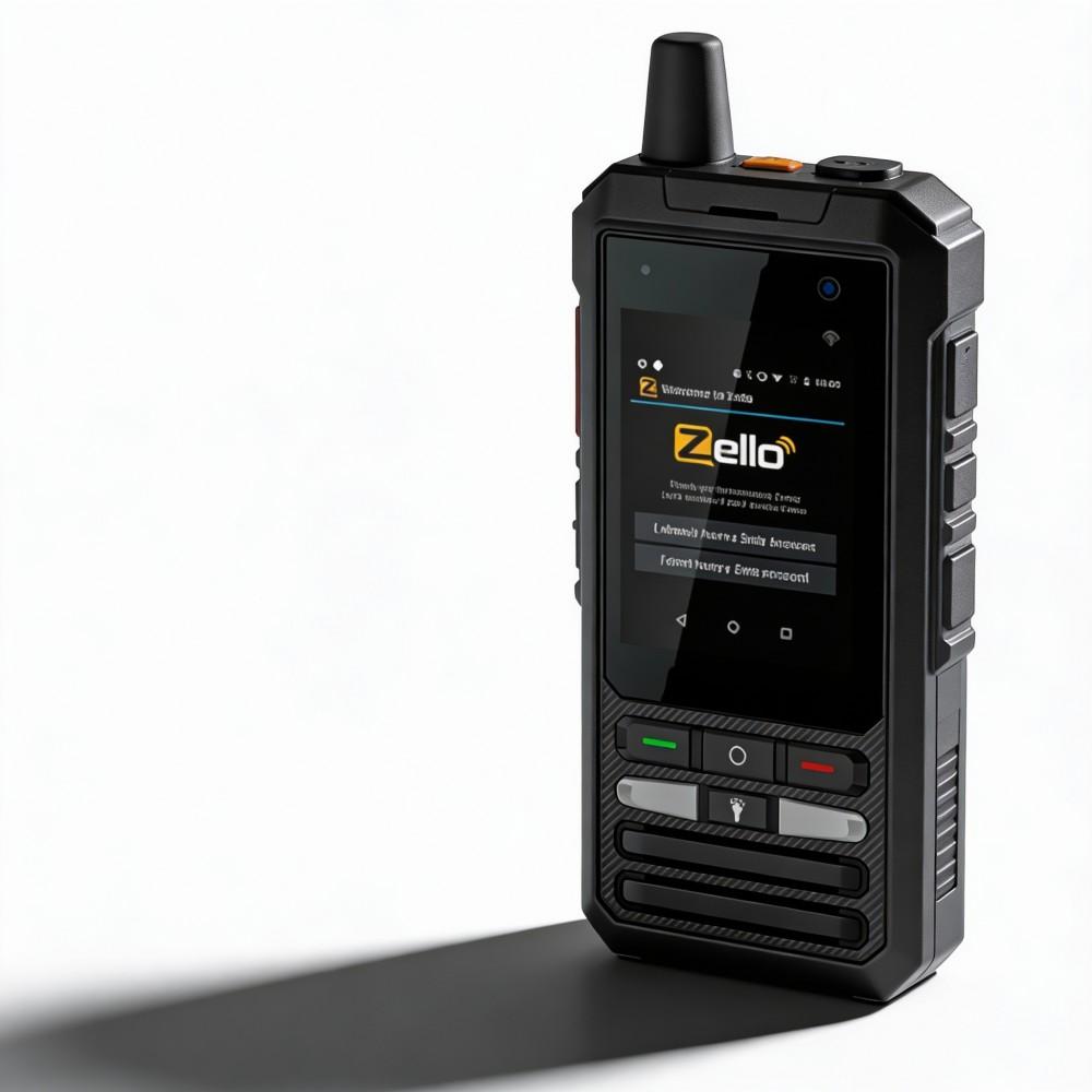 Водонепроницаемая рация ZELLO POC 4G IP68 Глобальная национальная рация для сетей общего пользования, мобильная наружная рация