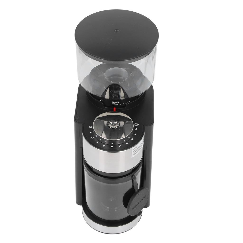 150W Coffee Grinder Automatic Coffee Bean Grinder with 25 Grind Setting for Moka Pot Siphon Pot