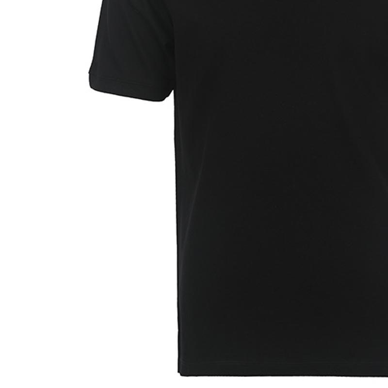 Emporio Armani Мужская футболка-поло с коротким рукавом SS23 Color Block с буквенным логотипом Черный 3R1FG41JTKZ0078