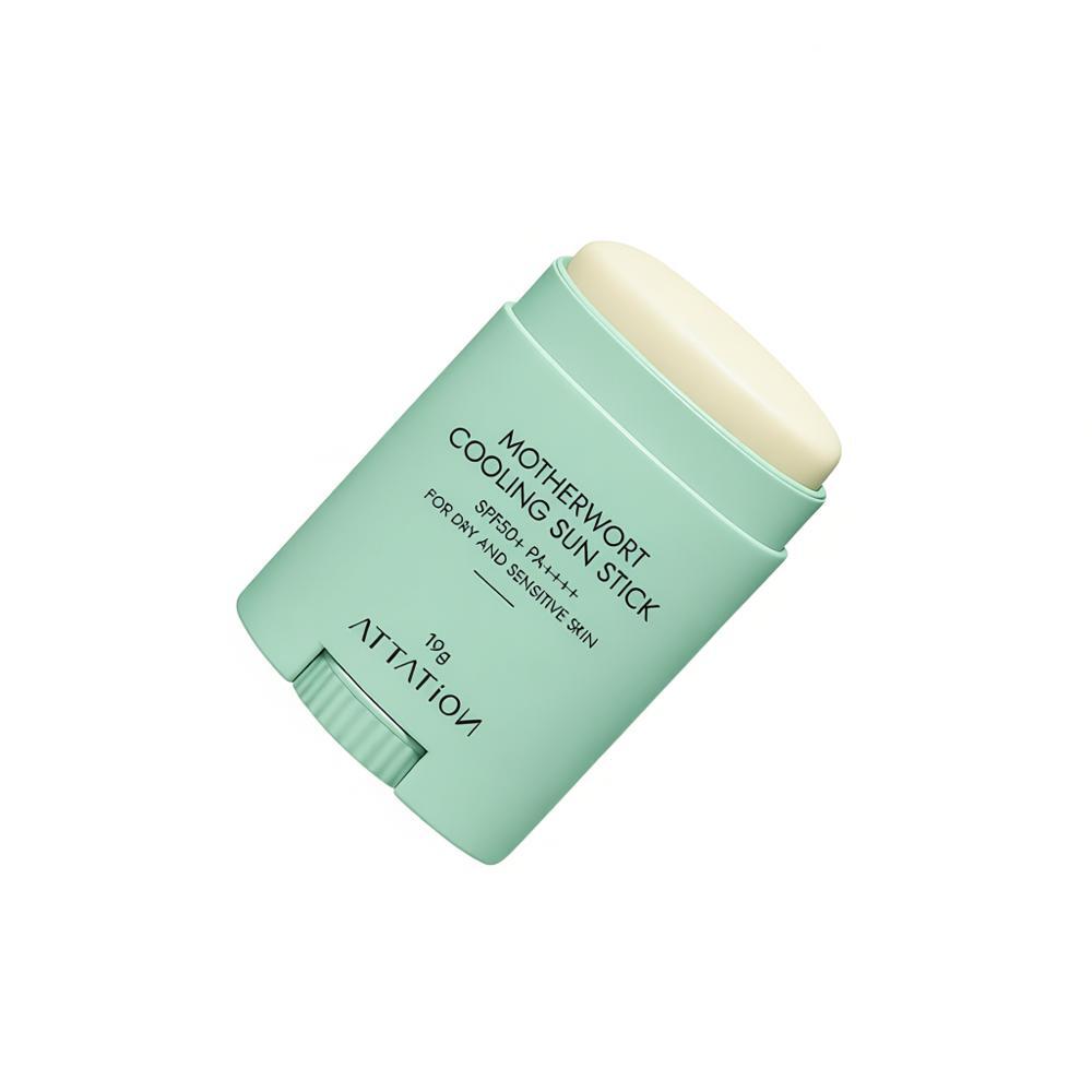 ATTATION Mugwort Cooling Sun Stick SPF50+ PA++++ 19g