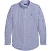Polo Striped Stretch Cotton Poplin Long Sleeve Shirt Men Shirts Blue MNPOWOV16823573-400