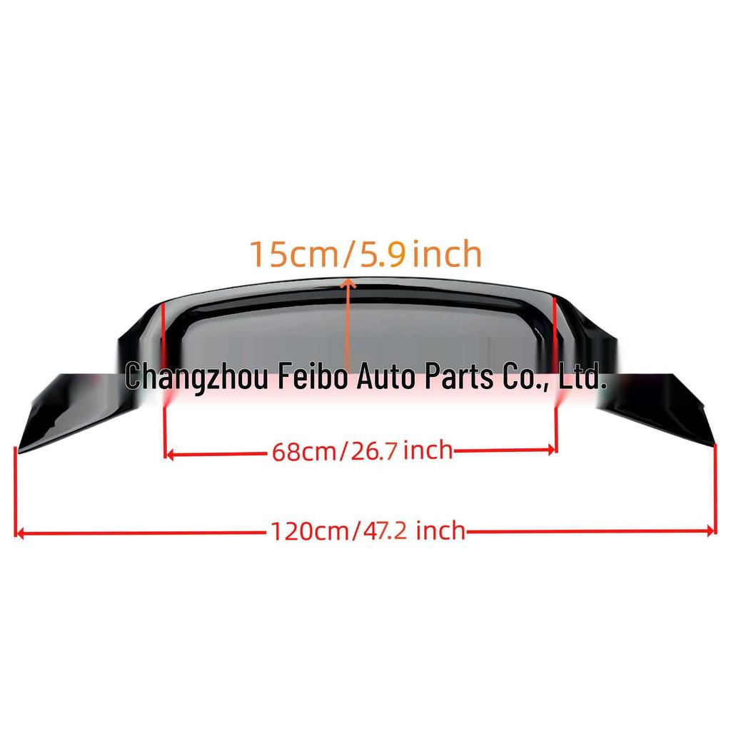Заднее антикрыло Hyundai Elantra/Avante 2012-2018 Sport (Без сверления)