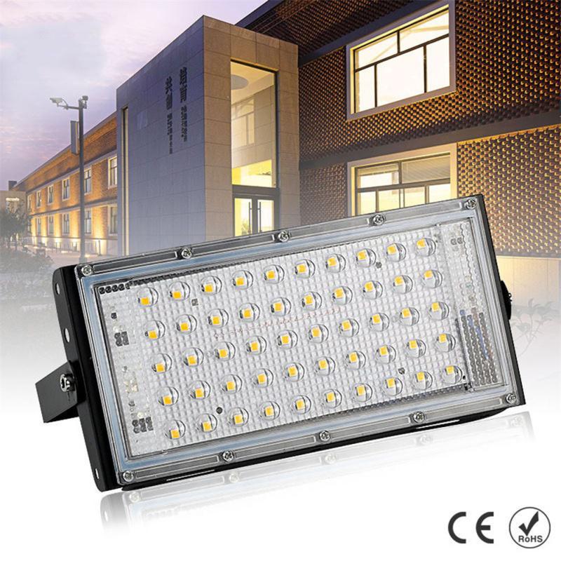 Led Floodlight 50w 220v Outdoor Waterproof Energy Conservation Yard Football Garden Light