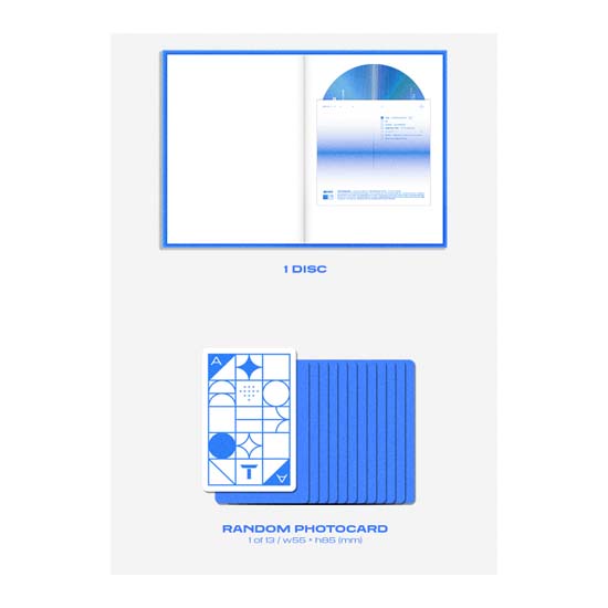 TREASURE 1-й МИНИ-АЛЬБОМ [ВТОРОЙ ШАГ : ГЛАВА ПЕРВАЯ] ФОТОКНИГА (Синяя версия, Зеленая версия)