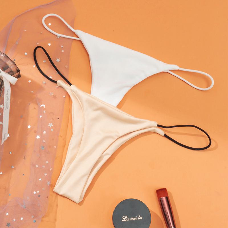 Sexy Seamless Thongs Ultra-thin Ultra-light Panties Thin Belt G-string Underwear