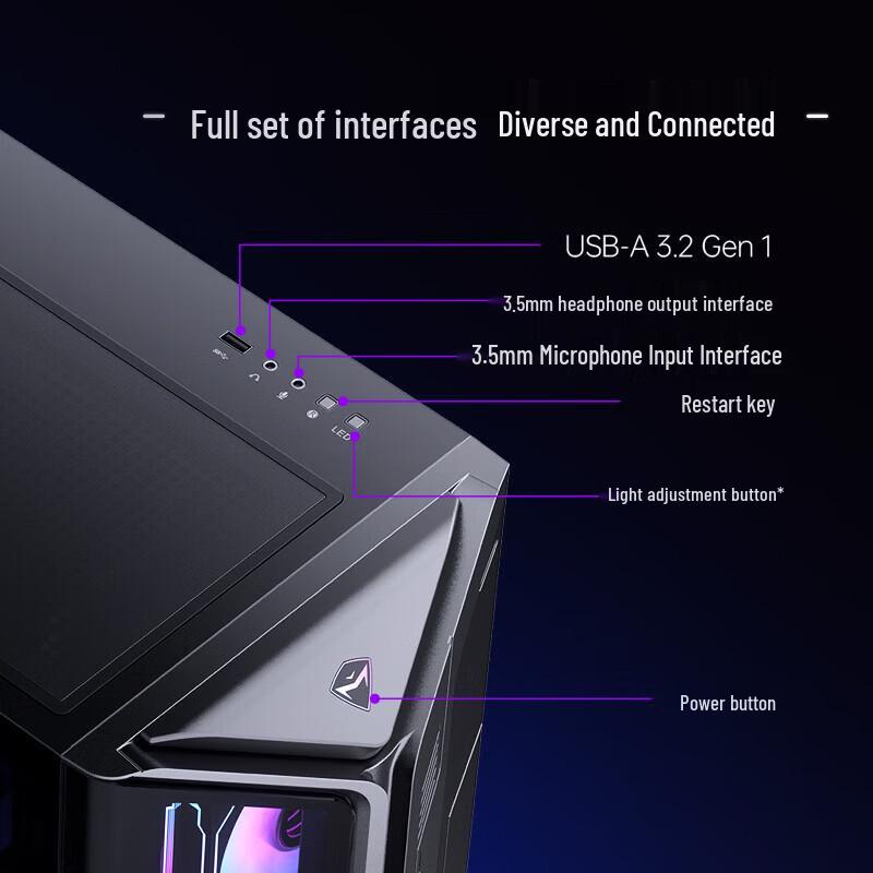 MACHENIKE Dawn Pro High-Performance AI Workstation Desktop (CN version)
