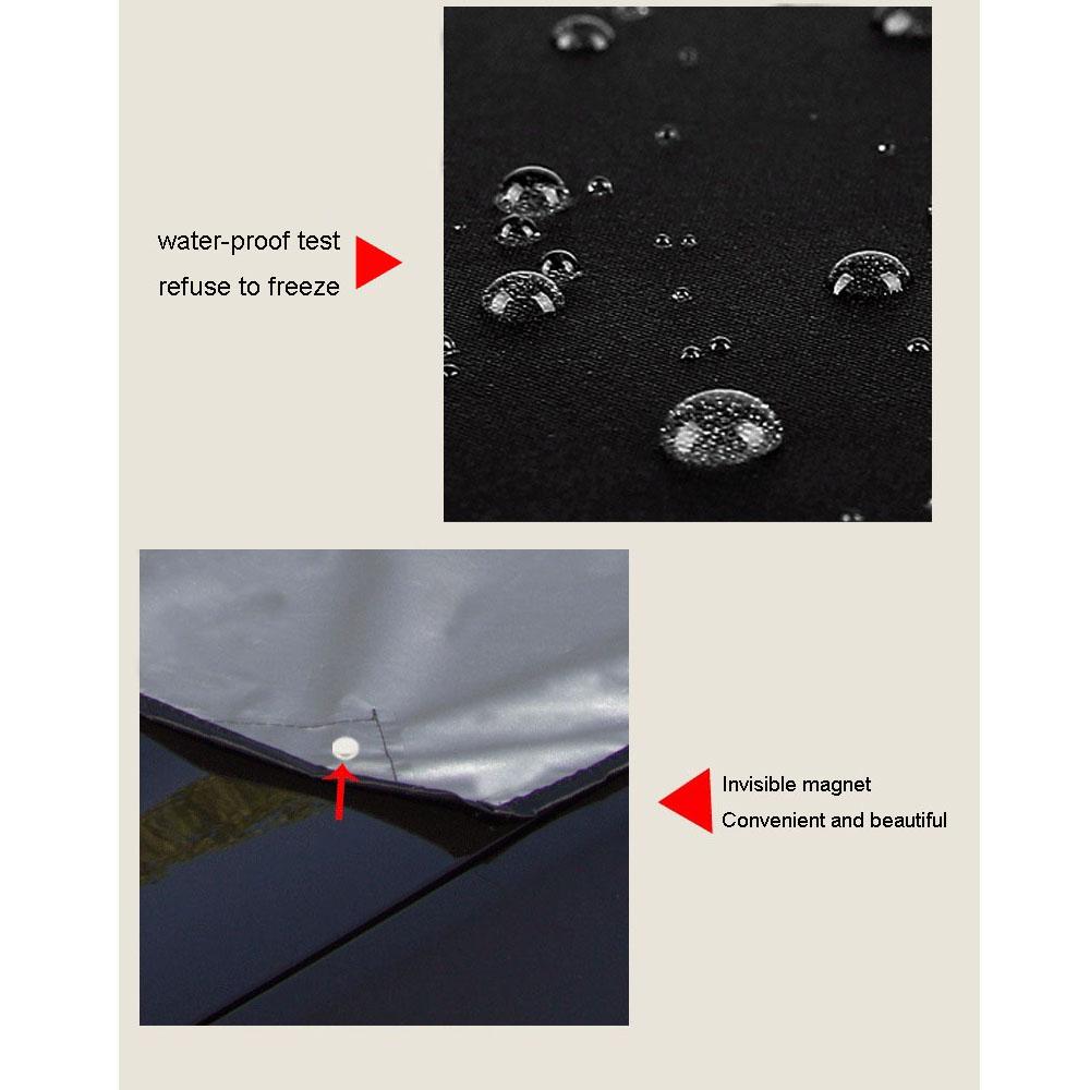 Автомобильный передний чехол на лобовое стекло, автомобильный магнитный солнцезащитный козырек, лобовое стекло автомобиля, козырек от солнца и снега, водонепроницаемый протектор