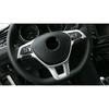 Стайлинг автомобиля 1 шт. хром для VW Volkswagen Tiguan 2016 2017 накладка на нижнюю часть рулевого колеса