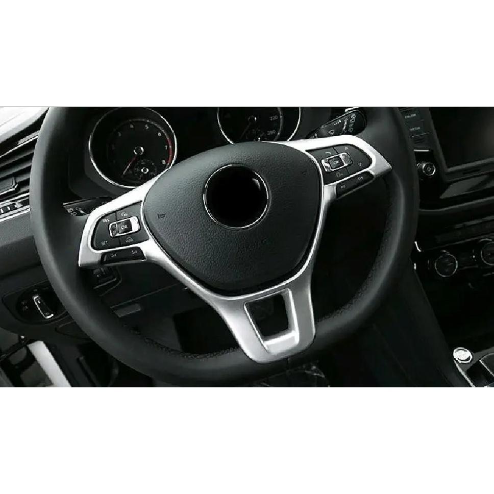 Стайлинг автомобиля 1 шт. хром для VW Volkswagen Tiguan 2016 2017 накладка на нижнюю часть рулевого колеса