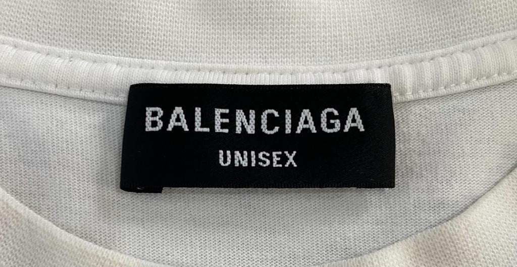 Б/у мужская футболка BALENCIAGA WFP с коротким рукавом