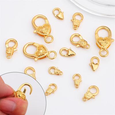 1/5 шт., застежки-омары из сплава для DIY, ожерелья, браслета, аксессуары для изготовления ювелирных изделий, принадлежности ручной работы