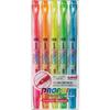 Маркер-хайлайтер Mitsubishi Pencil ProPass Window, 5 цветов, PUS-102T.5C, 6 см x 14 см