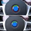 Accessories For BMW 3 Series G20 Steering Wheel Logo Badge Emblems, Ignition Console & Multimedia Knob Ring Decorative Sticker