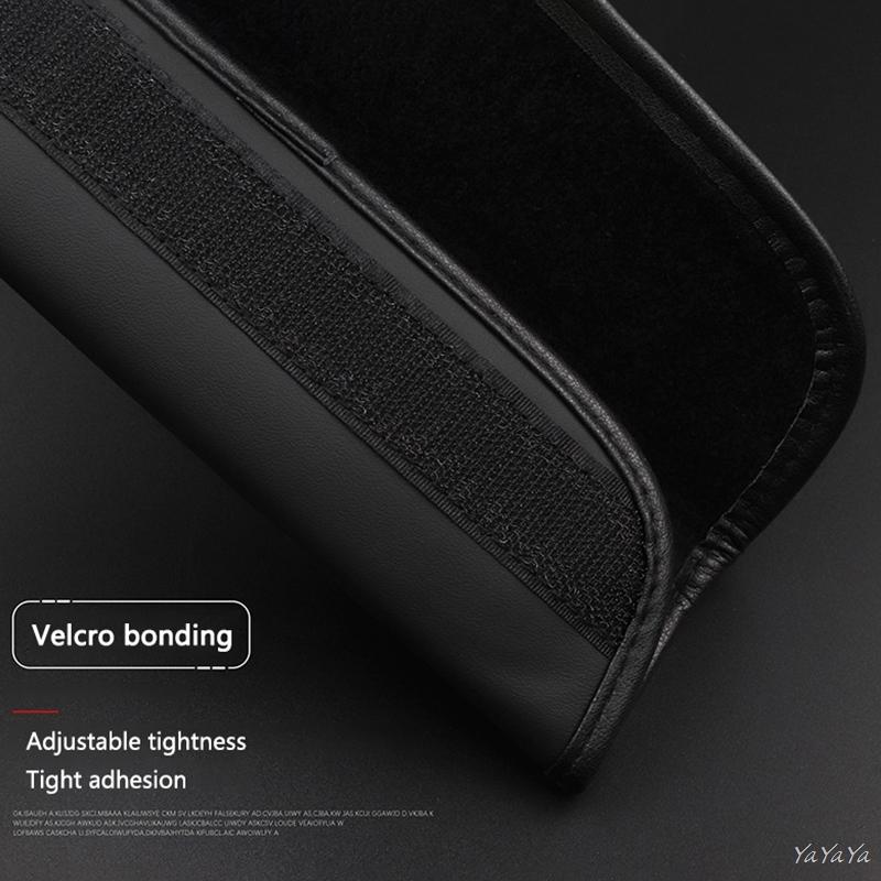 2Pcs Leather Car Seat Belt Shoulder Protection For Mercedes Benz C180 C200 C260 C300 W108 W124 W126 W140 W168 W169 W176 Sticker GHIJK1