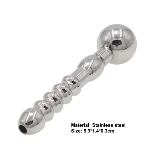 Стержень уретральной трубки Yousheng, короткий полый расширитель уретры из нержавеющей стали, пробка для стимуляции уретры для пар