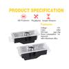 2PCS-LED Car Door logo Projector Lamps Welcome Light For Mini BMW M E90 E60 F18 E46 F30 F20 M2 M5 M3 E87 M4 X3 X5 X1 Accessories
