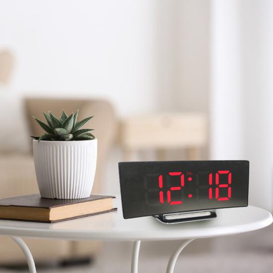 Будильник Прочный Регулируемый Цифровой Умный Будильник ABS для гостиной