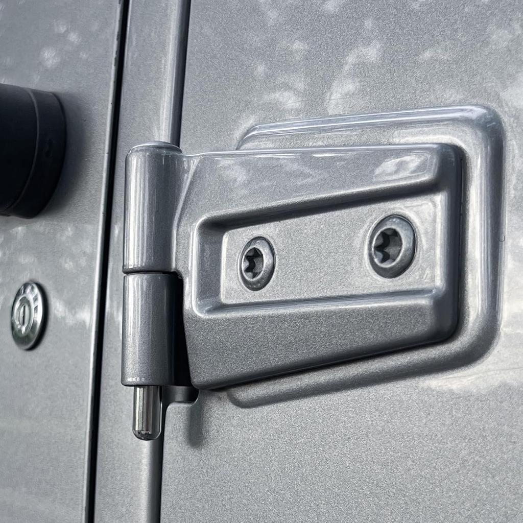 Stainless Steel Door Pin Guides,Door Hinge Pins for Jeep Wrangler/Gladiator | Door Hinge Bolts for Jeep Wrangler JK JKU JL JLU Sports Sahara Freedom
