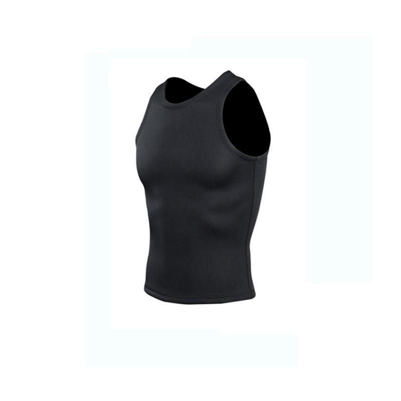 Mens 3mm Neoprene Sleeveless Wetsuit Vest Diving Swimming Snorkeling Warmth Protection