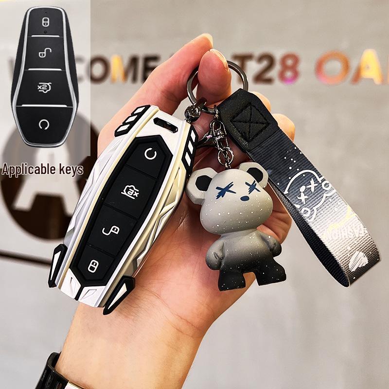 Чехол для ключа-брелока BYD Han для автомобилей DMP Dolphin, Seal EV, Yuan Pro, Tang, Qin, Song Plus DMI