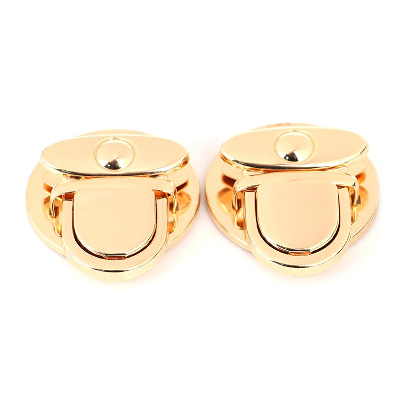 2X металлический замок, чехол с пряжкой и застежкой для сумок, сумок на плечо, аксессуары для кошельков