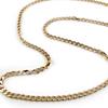 [K7712] - Gold Plated Chain 'Maille Curb' 50 Cm 3. 3 Mm