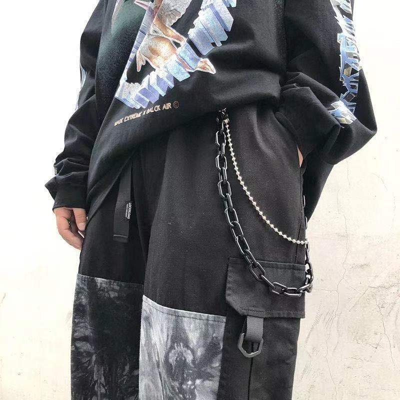 Pants Chain Removable Resin Chain Fluorescent Pants Ins Trendy Brand Hip-hop Decorative Chain Hanging Chain