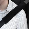 Универсальный автомобильный ремень безопасности, регулируемый плюшевый автомобильный ремень безопасности, наплечная накладка для детей и взрослых, аксессуары для салона автомобиля