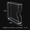 Acrylic Vinyl Record Storage Box, Display Case Holder for Desktop Shelf, Clear Protective Cover Dustproof Sleeve for LP Album