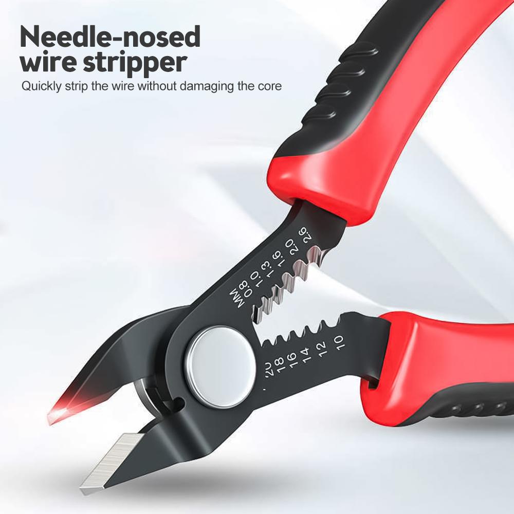 5.5 Inch Multifunctional Automatic Wire Stripper Pliers Tools Stripping Cutter Cable Wire Crimping Electrician Repair Tools
