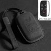 Leather Car Remote Key Case Cover Holder Keychain Protector Shell for Land Rover Range Rover Sport Evoque Freelander for Jaguar